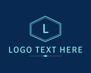 Monogram - Hexagon Tech Studio logo design