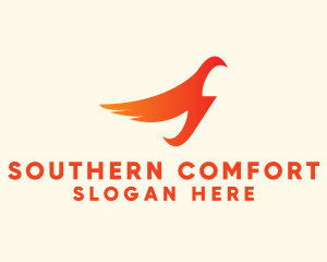 Gradient Gradient Phoenix Letter S logo design