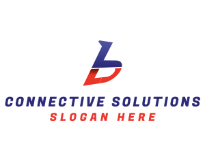 Associate - Business Tech Letter B logo design