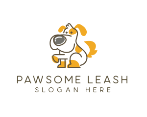 Dog Pet Veterinary logo design