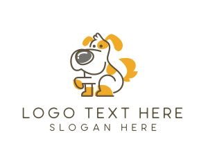 Vet - Dog Pet Veterinary logo design