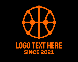 Shape - Basketball Circuit Ball logo design