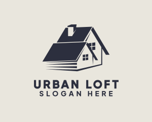 Loft - House Realty Broker logo design