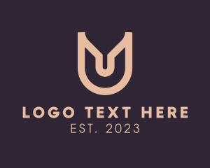 Lettermark - Elegant Premium Agency Letter U logo design