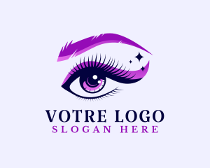Cosmetic - Beauty Eyelashes Salon logo design