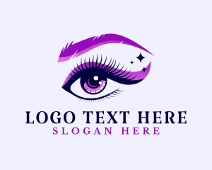 Beautiful - Beauty Eyelashes Salon logo design