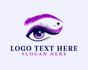 Beauty Eyelashes Salon Logo