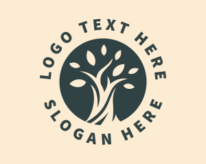 Sustainability - Tree Planting Agriculture logo design