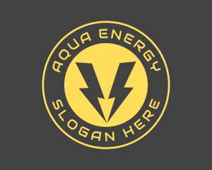 Electric Energy Charger logo design