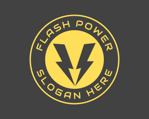 Electric Energy Charger logo design