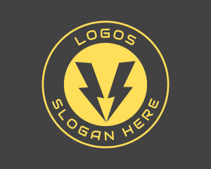 Volt - Electric Energy Charger logo design