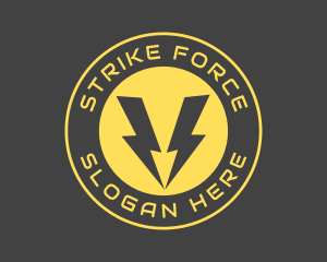 Strike - Electric Energy Charger logo design