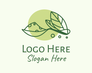 Culinary - Vegan Herb Spoon logo design