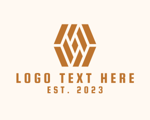 Property Developer - Geometric Shape Business logo design