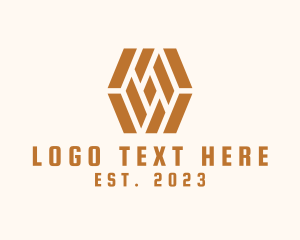 Land Developer - Geometric Shape Business logo design