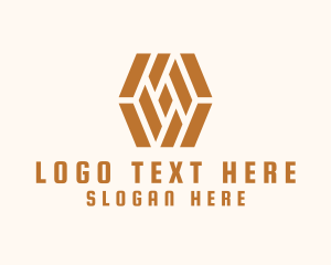 Geometric Shape Business Logo