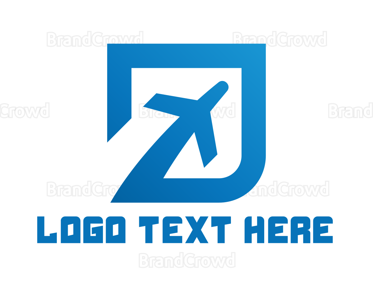 Blue Square Travel Logo
