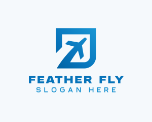 Blue Square Travel logo design