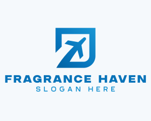 Blue Square Travel logo design