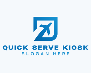 Blue Square Travel logo design