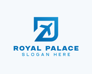 Blue Square Travel logo design