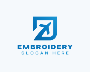 Blue Square Travel logo design