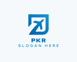 Blue Square Travel logo design