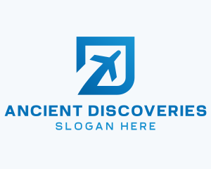 Blue Square Travel logo design