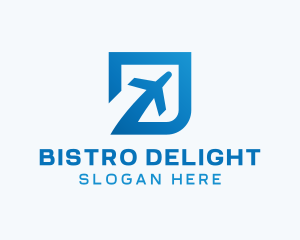 Blue Square Travel logo design