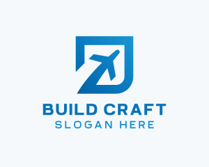 Blue Square Travel logo design