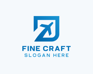 Blue Square Travel logo design