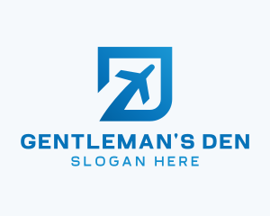 Blue Square Travel logo design