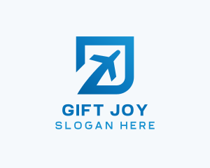 Blue Square Travel logo design