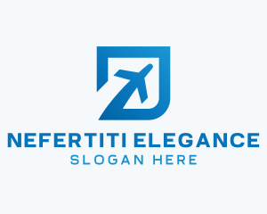 Blue Square Travel logo design