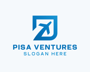 Blue Square Travel logo design