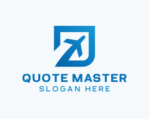 Blue Square Travel logo design