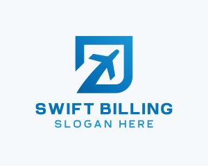 Blue Square Travel logo design