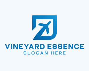 Blue Square Travel logo design