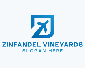 Blue Square Travel logo design