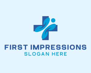 Medical Health Cross logo design