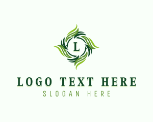 Gardening - Natural Herbal Vegan logo design