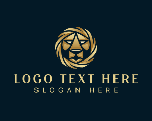 Leo - Premium Lion Agency logo design