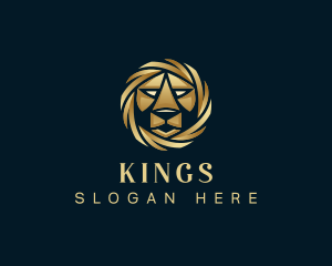 Premium Lion Agency logo design