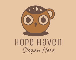 Coffee - Night Owl Cafe logo design