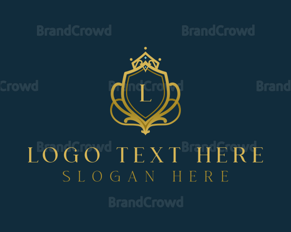 Luxury Crown Jewelry Boutique Logo