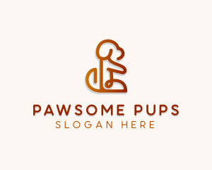 Canine - Canine Puppy Dog logo design
