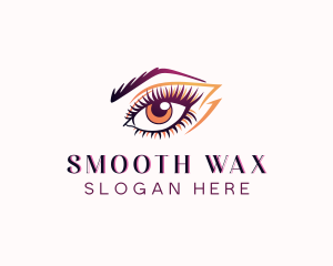 Eyelash Perm Threading logo design