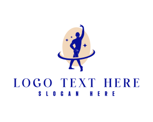 Dancer - Male Ballet Dancer logo design