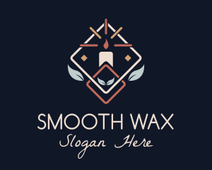 Wax - Handicraft Wax Candle logo design