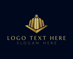 Luxury - Realty Building Star logo design
